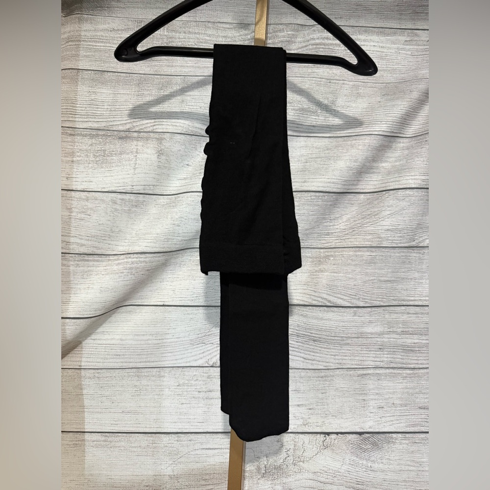 Rachel black wool tights size B